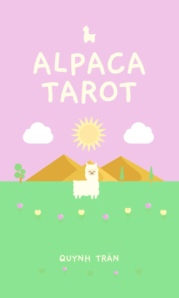 Alpaca Tarot deck box