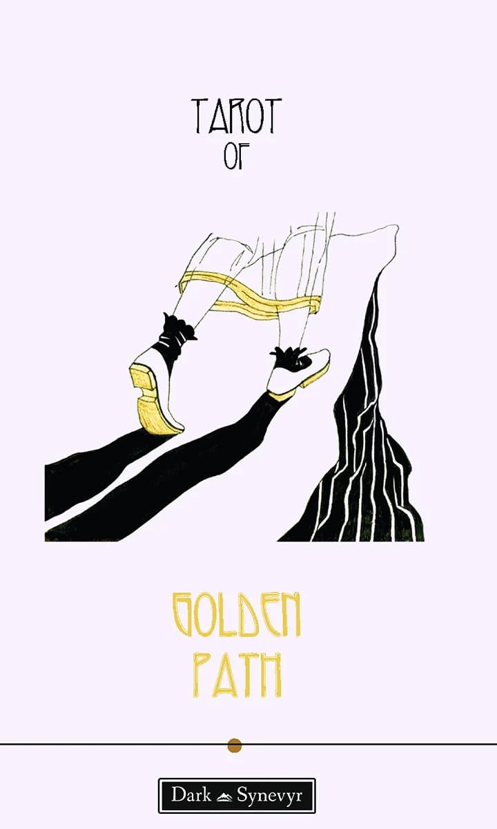 Golden Path Tarot deck box